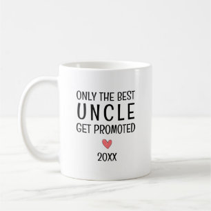 Mug Meilleur Oncle Est Promu – Année Personnalisée