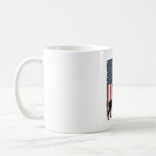 Mug Meilleur Pap à Buckin Ever Drapeau de Cerf Vintage