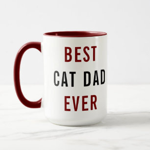Mug Meilleur Papa Chat du Monde   Fête des Pères perso