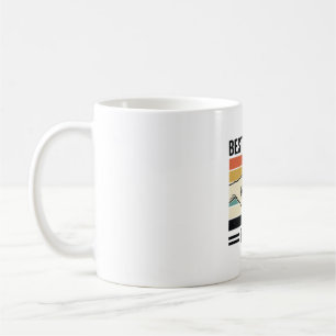 Mug Meilleur papa chat jamais T-shirt rétro coup de po