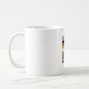 Mug Meilleur papa chien de tous les temps Design vinta