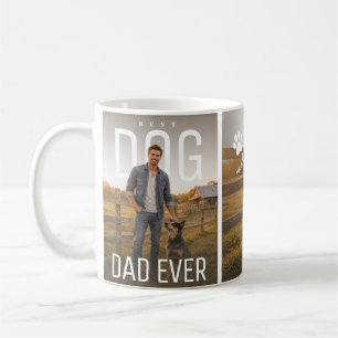 Mug Meilleur Papa Chien Ever Deux Photo PhotoPop