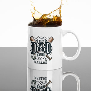 Mug Meilleur papa de baseball