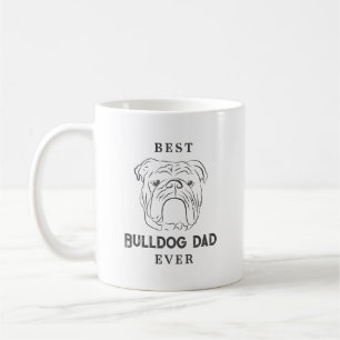 Mug Meilleur papa de Bulldog