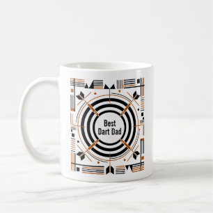 Mug Meilleur Papa de Fléchettes – Bonne Fête des Pères