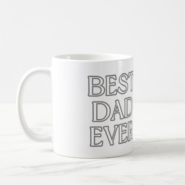 Mug Meilleur papa du monde (Gauche)