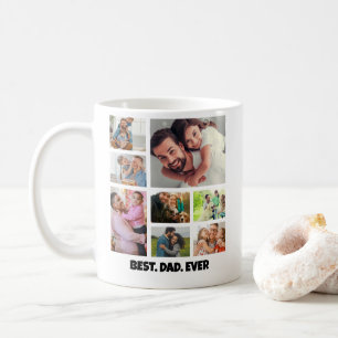 Mug Meilleur Papa du Monde – Modèle de cadre pour coll