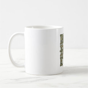Mug Meilleur Papa Ever Camo Design de gravure vintage_