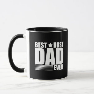 Mug Meilleur papa hôte jamais heureux fête des pères i