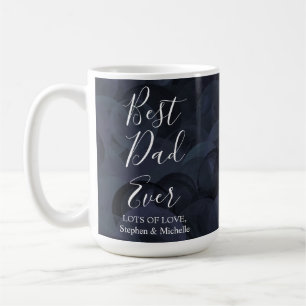 Mug Meilleur papa jamais Black Charcoal Fête des pères