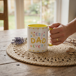Mug Meilleur Papa Jamais Cadeau Pour Papa Fête Des Pèr