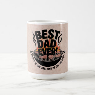 Mug Meilleur papa jamais design barbecue - King of the