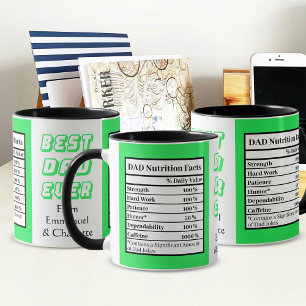 Mug Meilleur papa jamais   Fête des pères Funny Attrib