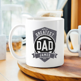 Mug Meilleur papa jamais moderne cadeau Fête des pères