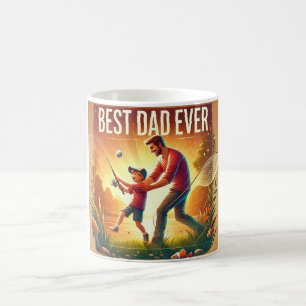 Mug Meilleur papa jamais pêche aventure