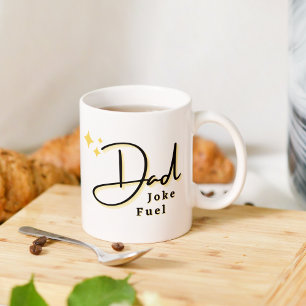 Mug Meilleur Papa Joke Carburant Fête des pères Modern
