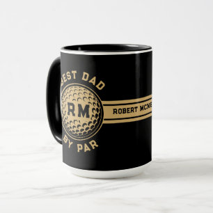 Mug Meilleur Papa Par Balle de Golf Personnalisée