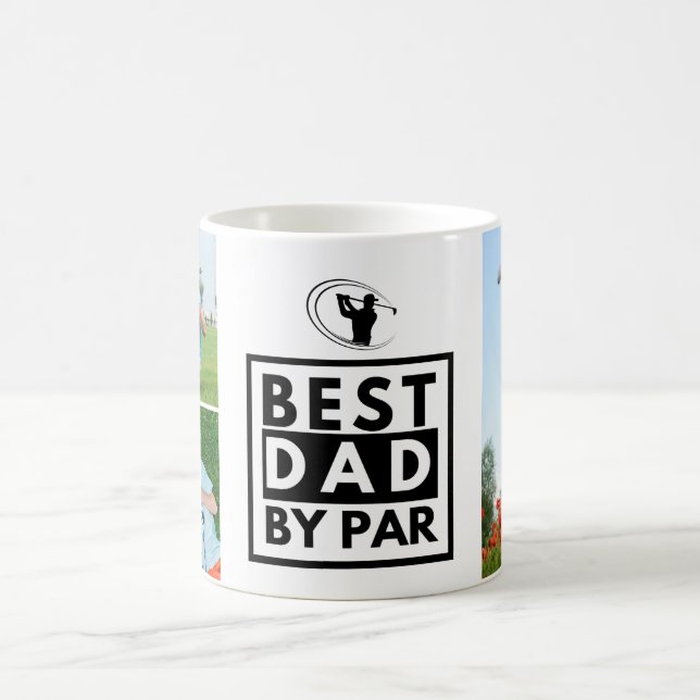 Mug Meilleur Papa Par Fête des pères Photo Collage (Centre)