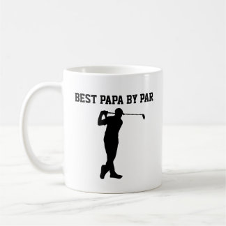 Mug Meilleur Papa Par Personalized Nom Tés de Golf