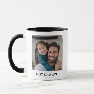 Mug Meilleur Papa Personnalisé Photo Fête des Pères