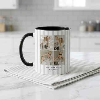 Mug Meilleur Papa Personnalisé Photo | Sur mesure
