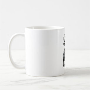 Mug Meilleur papa vache jamais design de gravure vinta