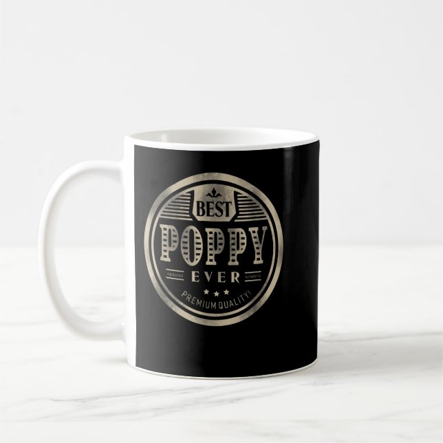 Mug Meilleur Pavot Jamais Grand-Père Papa Père Jour Do (Gauche)