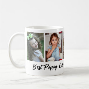 Mug Meilleur Pavot Jamais Petits-Enfants 5 Photo Colla