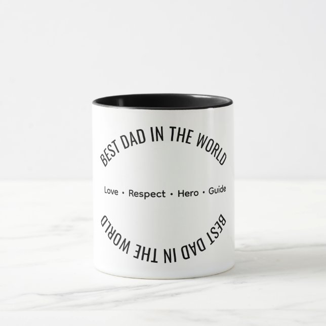 MUG MEILLEUR PÈRE AU MONDE (Centre)