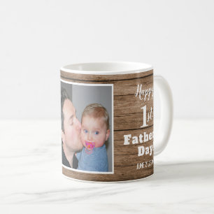 Mug Meilleur père Jamais 1ère Fête des pères Photo
