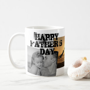 Mug Meilleur père Joyeux Fête des Pères 3 Collage d