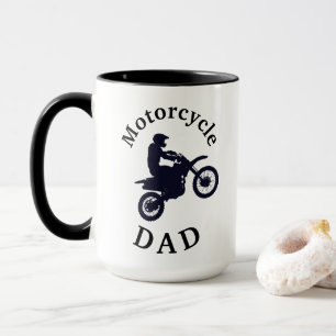 Mug Meilleur "PÈRE MOTO" Jamais ! Fête des pères