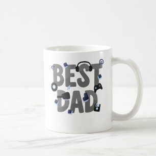 Mug MEILLEUR PÈRE Papa joueur Graphique