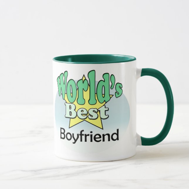 Mug Meilleur petit ami du monde (Droite)