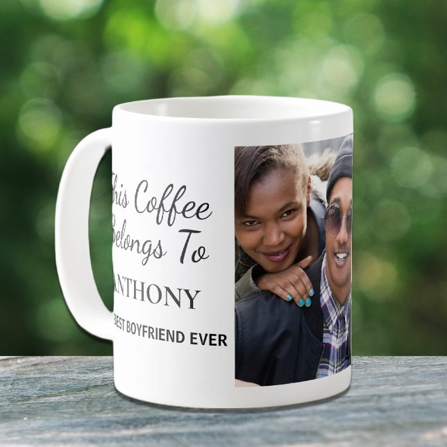 Mug Meilleur Petit Amis Jamais Photo Personnalisée (Créateur téléchargé)