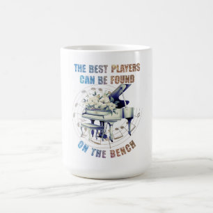 Mug Meilleur Piano Player sur banc