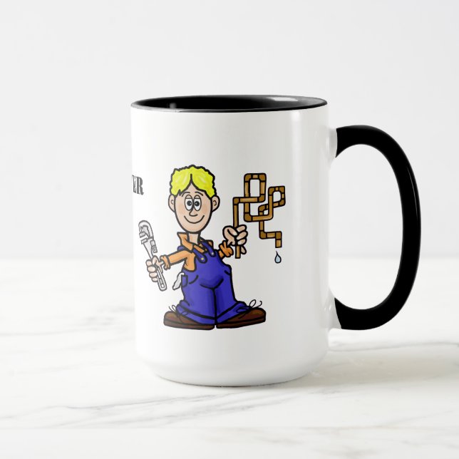 Mug Meilleur plombier jamais Musique (Droite)