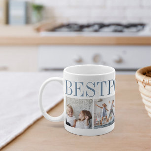 Mug Meilleur Pop Ever 4 photo Collage grand-père