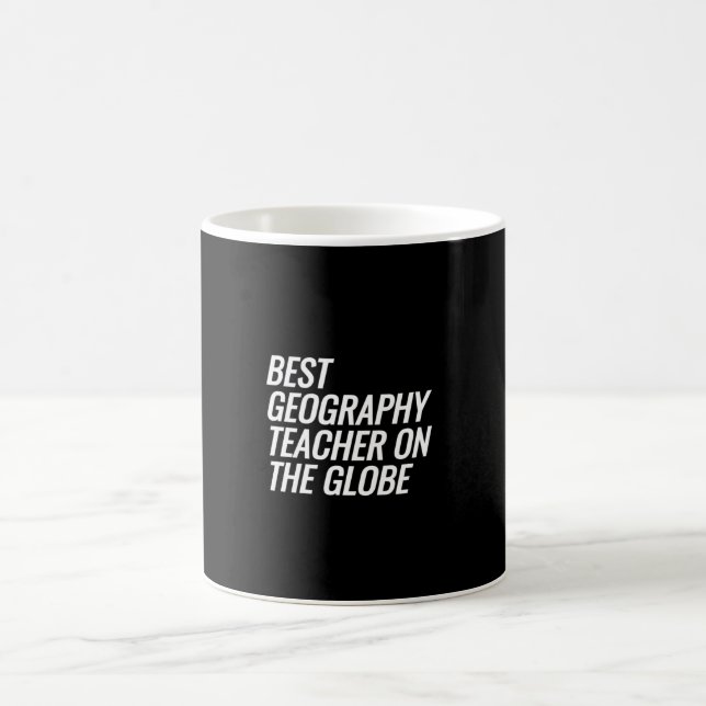 Mug Meilleur Professeur De Géographie Du Monde (Centre)