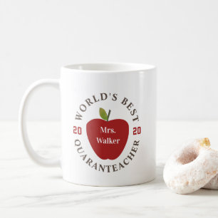 Mug Meilleur professeur de quartier 2020 dans le monde