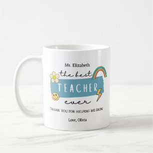 Mug Meilleur Professeur Jamais Cadeau Personnalisé pou