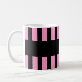 Mug Meilleur quartier jamais rosé Stripes Nom personna