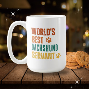 Mug Meilleur Serviteur de {Your Dog Breed} dans le mon