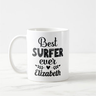 Mug Meilleur surfeur jamais mignon cadeau Surfing