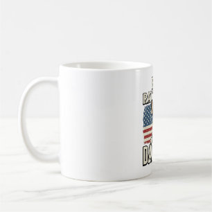 Mug Meilleur T-shirt pour chien patriote Papa Rat Terr