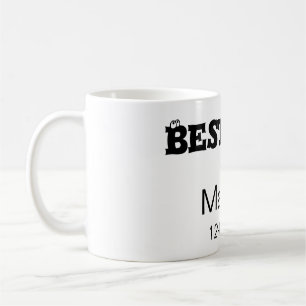 Mug Meilleur témoin enterrement de vie de garçon ajout