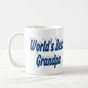Mug Meilleur texte bleu mer Grand