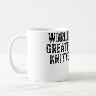 Mug Meilleur Tricoteur Du Monde Drôle Tricot Crochet
