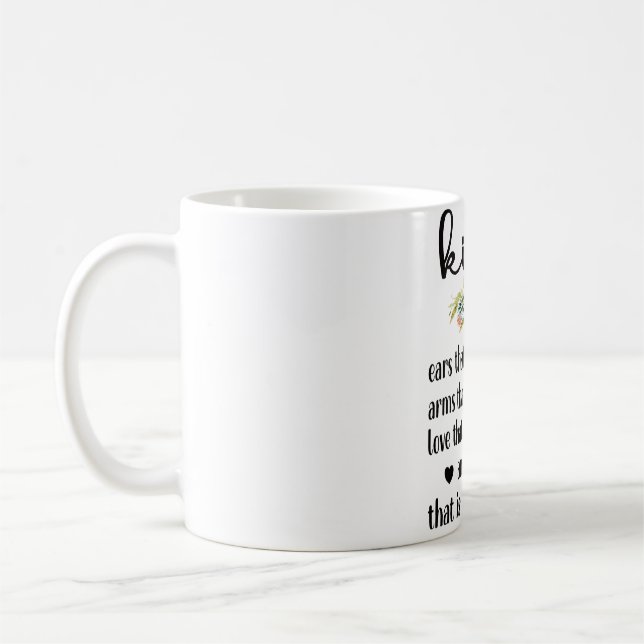 Mug Meilleure appréciation de grand-mère Kiki Kiki Gra (Gauche)