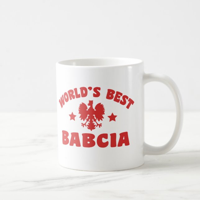 Mug Meilleure Babcie du monde (Droite)
